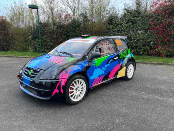 A louer// A vendre //For sale Citroën C2 super 1600 s1600 rallycross 3