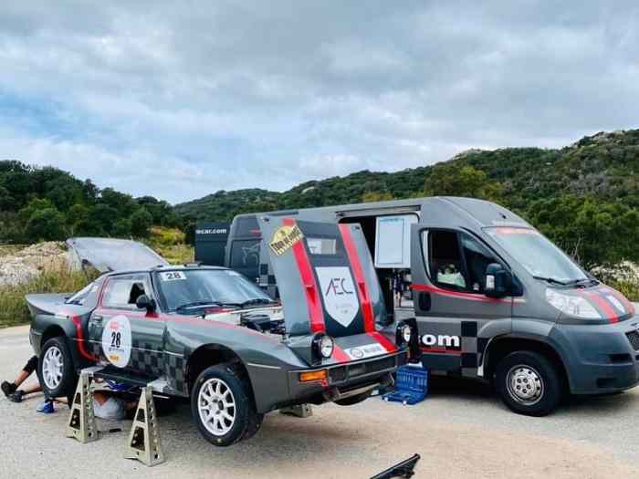 Mazda Rx7 GB Dispo Tour de Corse et Maroc Historique 2024 2