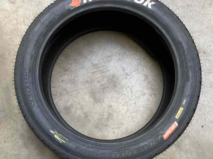 NEUF 2 trains pluie 18 pouces HANKOOK Ventus Z207 4