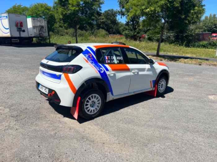 208 Rally4 LOCATION TERRE ET ASPHALTE Dernière Evo 2