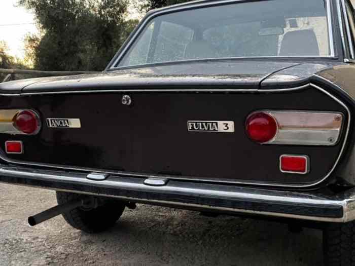 LANCIA Fulvia 3 coupé 1973-1976 badges carrosserie monogrammes . 3
