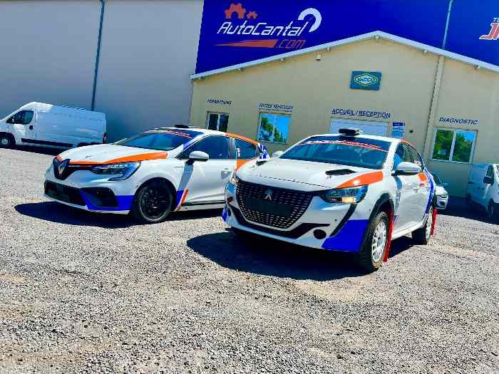 208 Rally4 LOCATION TERRE ET ASPHALTE Dernière Evo 4