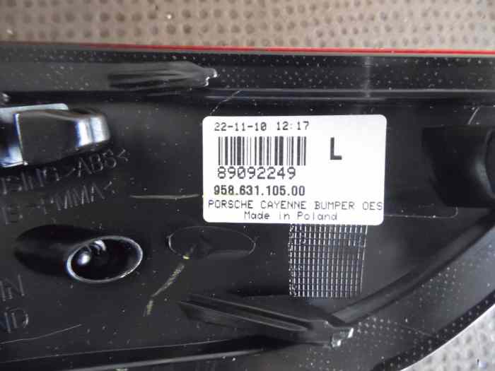 CATADIOPTRE ARRIERE GAUCHE 95863110500 PORSCHE CAYENNE 958 2