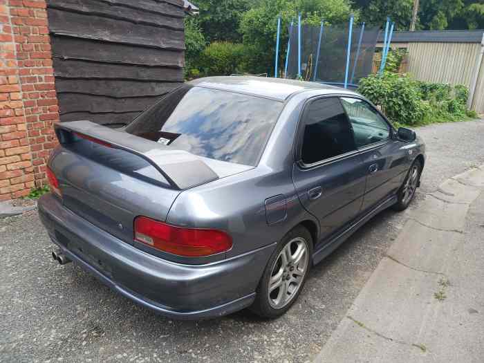 Subaru impreza blue steel 1