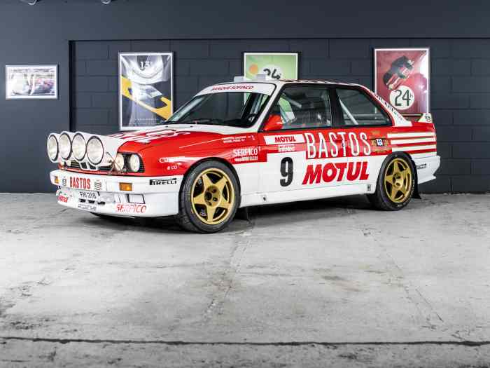 1988 BMW M3 RALLYE PRODRIVE ex Tour De Corse 2