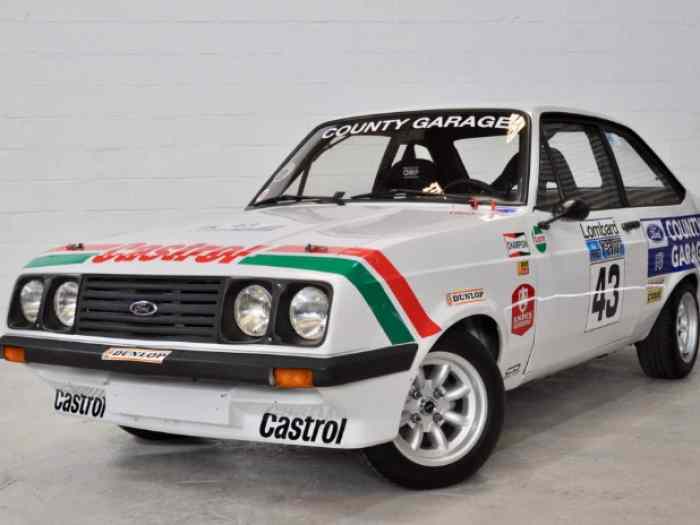 Ford Escort RS 2000 125cv Gr.1 ** TYPEE REGULARITE ** 0