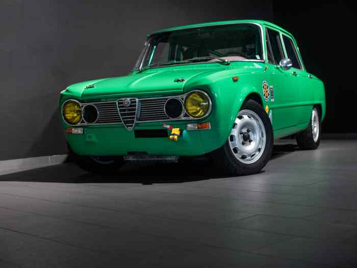 Alfa Romeo Giulia TI Tour De France Miniature 1/43 - Dinky Toys/Eligor/Norev/Solido - Occasion Vintage