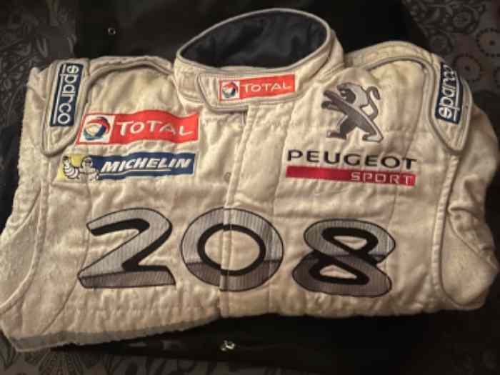 Combinaison Peugeot sport 208 T52