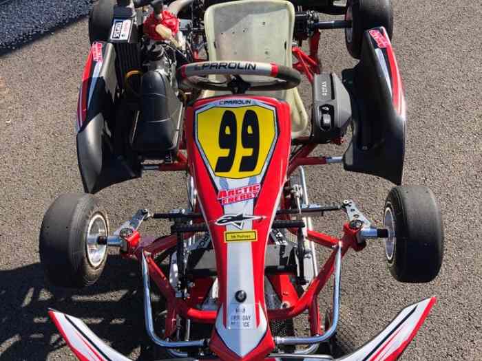 For sale Parolin Mini karting Rotax Micro very good condition 2