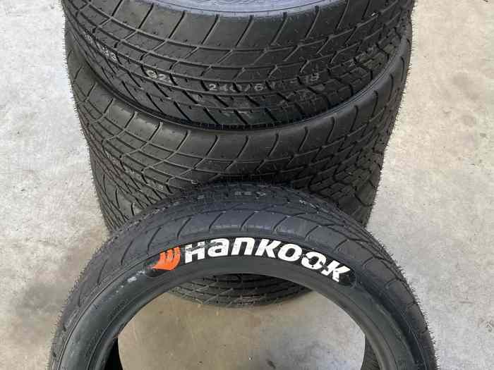 NEUF 2 trains pluie 18 pouces HANKOOK Ventus Z207 0