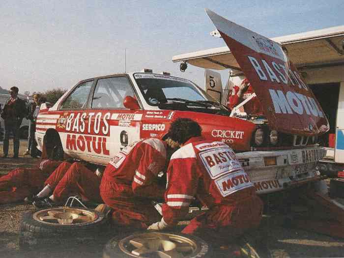 1988 BMW M3 RALLYE PRODRIVE ex Tour De Corse 5
