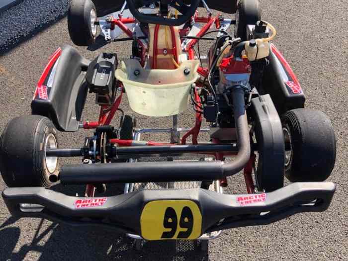 For sale Parolin Mini karting Rotax Micro very good condition 3