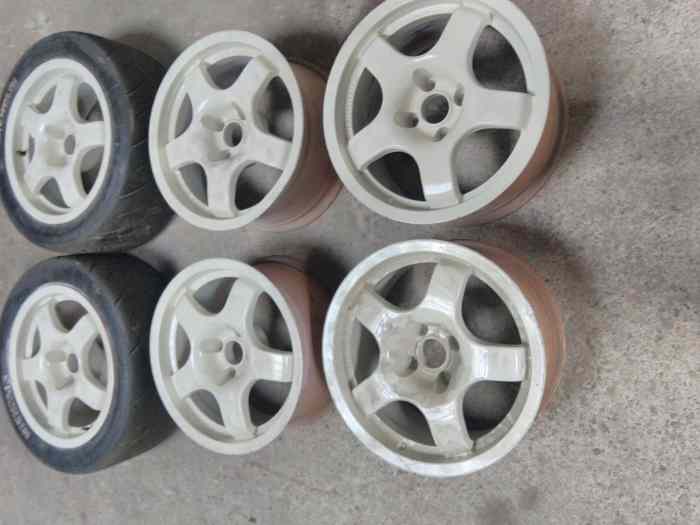 7 Jantes 8Jx16 Ford Peugeot Citroën Diam 16/8 Pouces ET 25