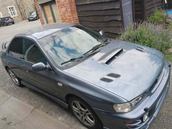 Subaru impreza blue steel 0