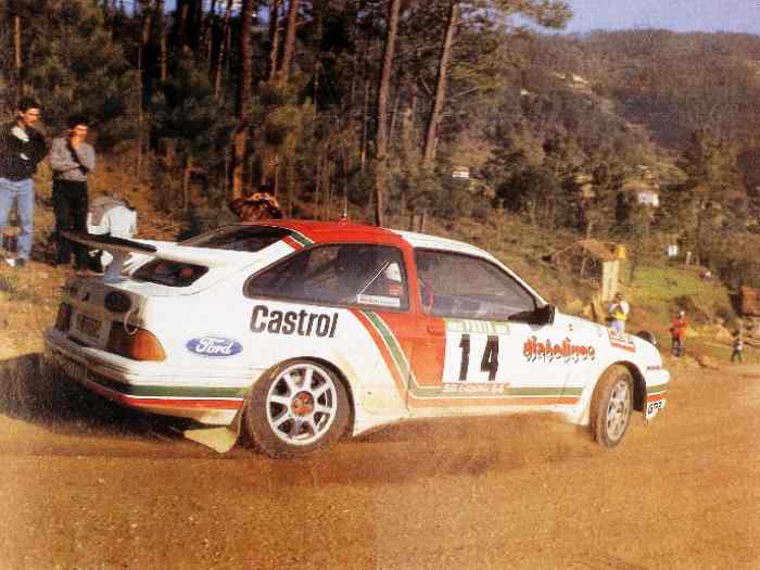FORD Sierra Gr A Usine Rallye 1986 ex Santos Diabolique Team 1