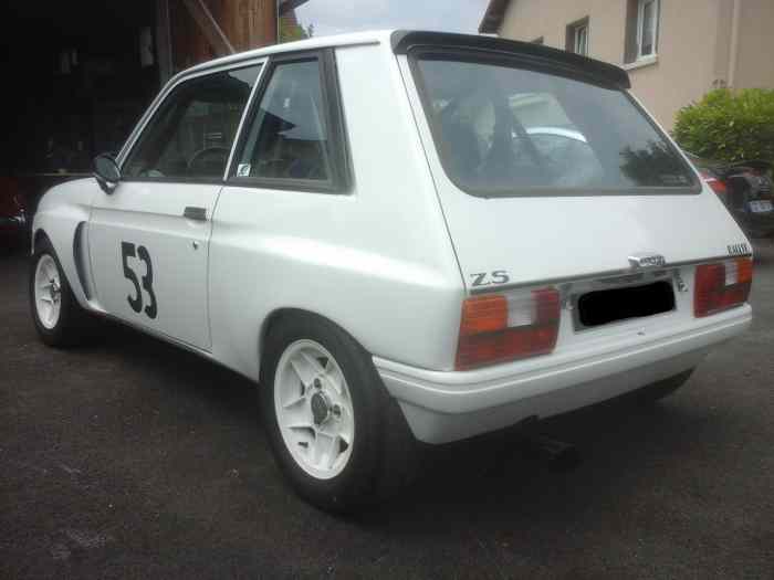 PEUGEOT 104 ZS RALLYE VHC GROUPE 2 1124 cc ETAT CONCOURS 1