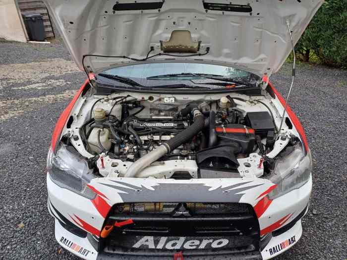 Mitsubishi lancer Evolution X top Gr.A 2