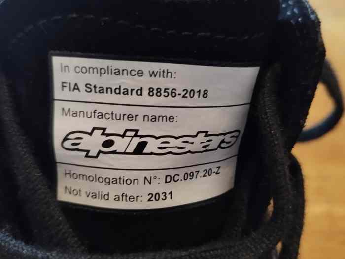 bottines ALPINESTARS SP V2 FIA 1