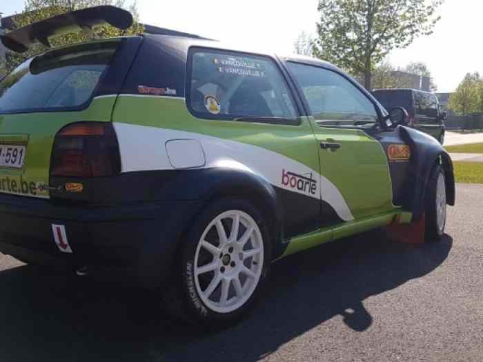 Historic Rally VW GOLF GTI 16V - 260pk sequential gearbox 2