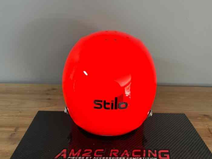 DESTOCKAGE CASQUE STILO VENTI WRC RALLYE COMPOSITE ORANGE 2