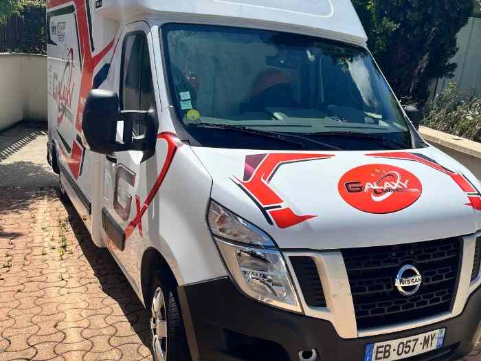 NISSAN NV400 2.3 DCI 170CH BI TURBO - CAISSE BASSE POLYVOLUME 19M3 AMENAGER 0