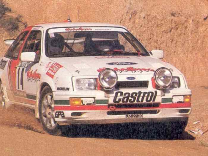 FORD Sierra Gr A Usine Rallye 1986 ex Santos Diabolique Team 0