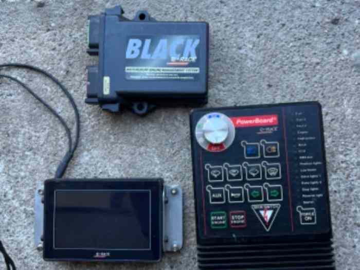 Pack E-race Dash + boitier erace black + powerboard 1