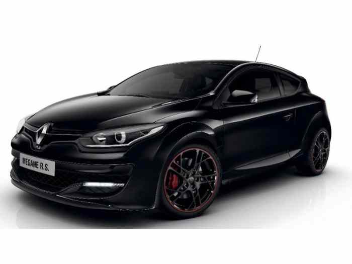 JANTE RENAULT MEGANE 3 RS LISERE ROUGE STEEV 19 POUCES NOIR 1