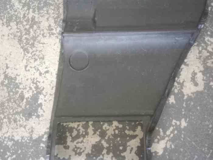 Buse radiateur + goulotte 106 maxi carbone 1
