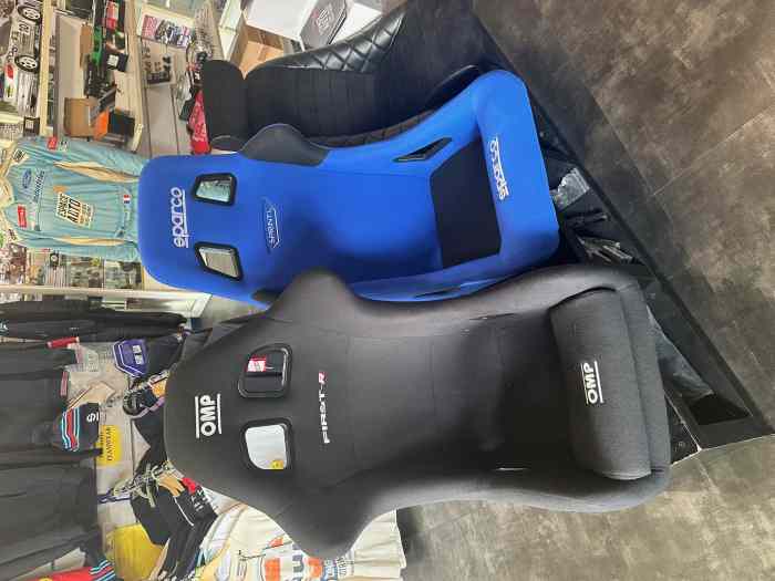 Baquet FIA OMP First-R noir 0