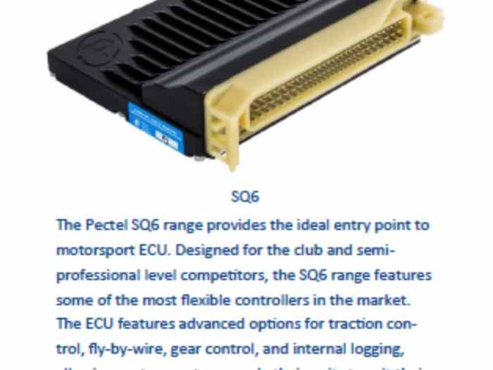 Pectel SQ6 ECU