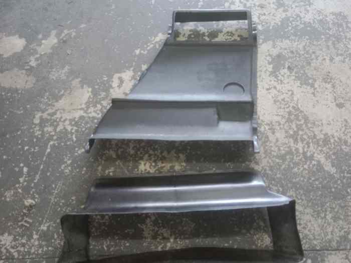Buse radiateur + goulotte 106 maxi carbone 0