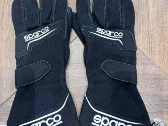 Gants De Course SPARCO HYPERGRIP+ T10 - Noir/vert, Pour Karting, Sport Automobile