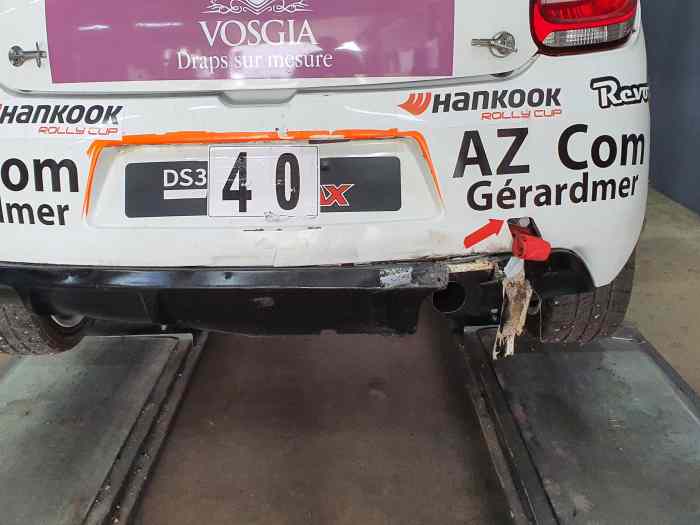 DS3 R3 MAX accidentée 4