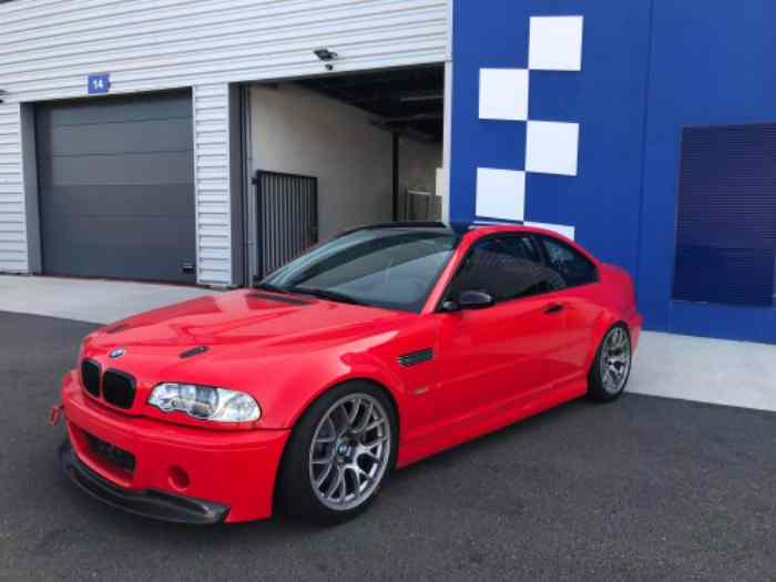 Véritable M3 e46 montage piste 