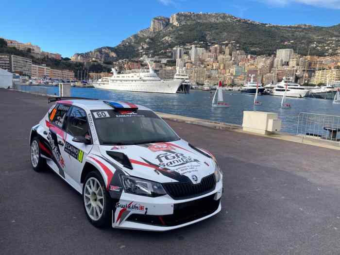 RSL Loue SKODA Fabia Rally2 Monte Carlo 2023 0