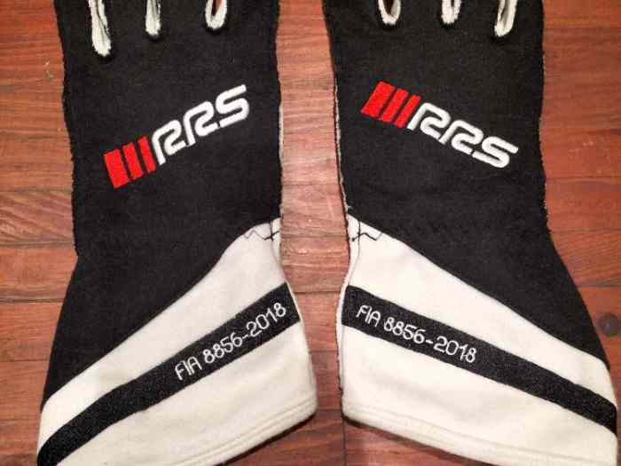 Paire de Gants RRS Virage2 FIA - Noir ...