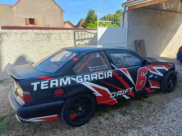 BMW E36 coupé V8 DRIFT FIA 4
