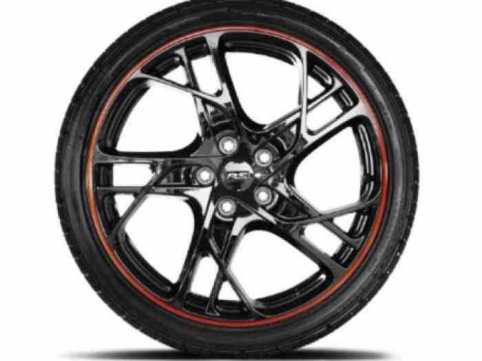 JANTE RENAULT MEGANE 3 RS LISERE ROUGE...