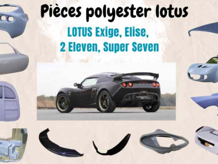 Pièces Polyester LOTUS