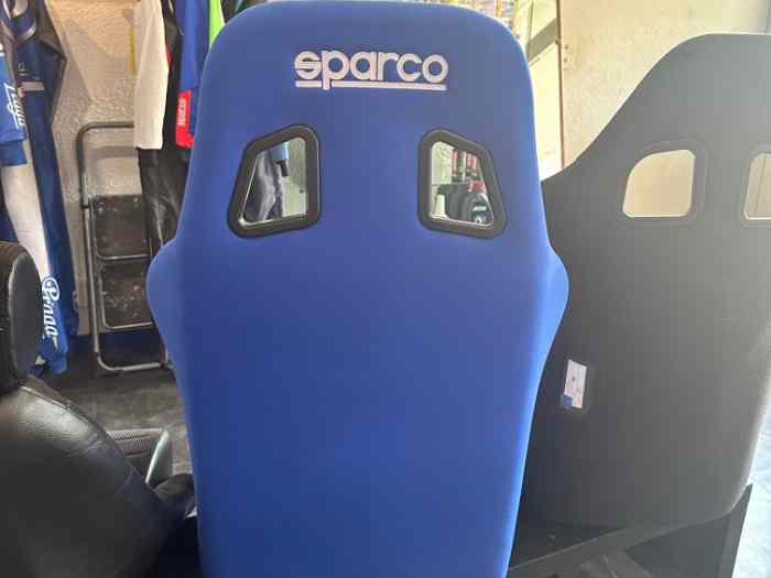 Baquet FIA SPARCO Sprint L bleu 2