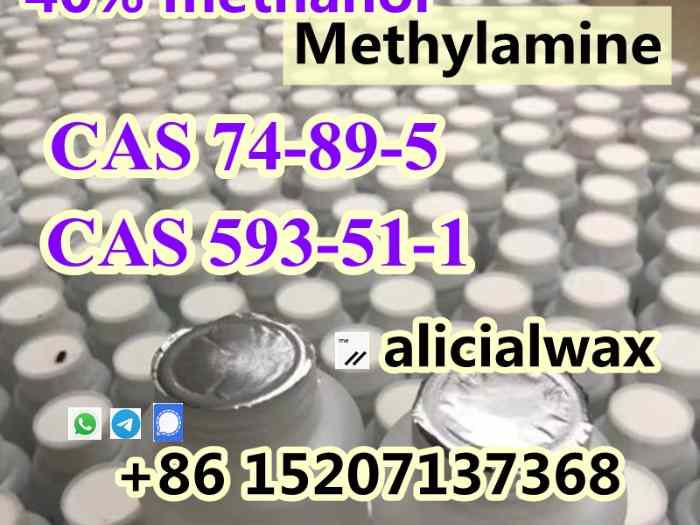 40% Solution in methanol CAS 74-89-5 1