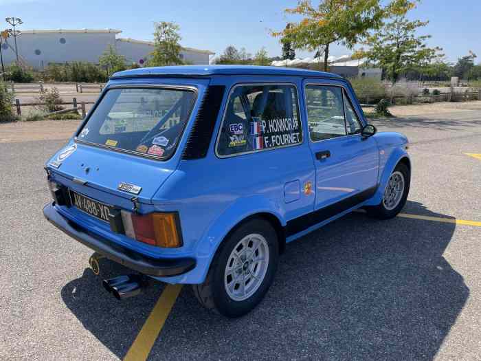 Autobianchi A112 Abarth série 4 préparée rallye 1
