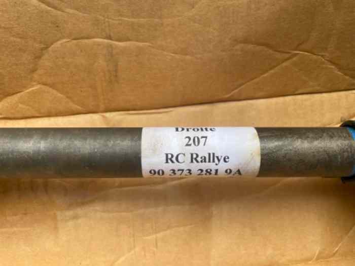 Transmission droite 207 R3T neuve
