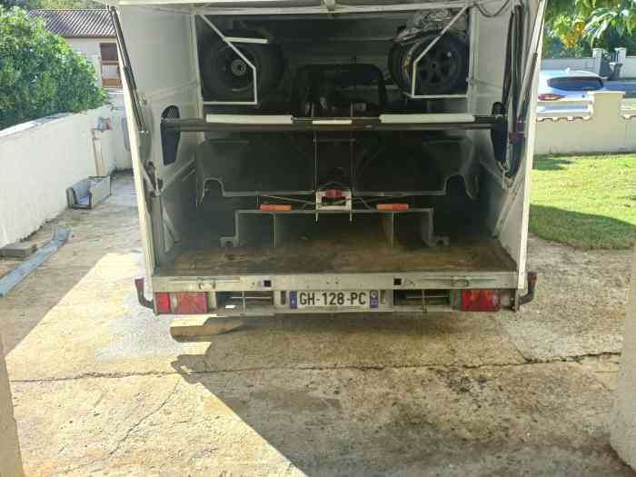 remorque lider ptac 2000 kg double essieus basculante ideal norma 2