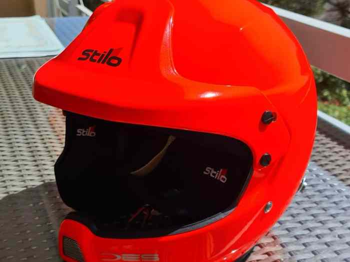 CASQUE STILO WRC RALLY ORANGE