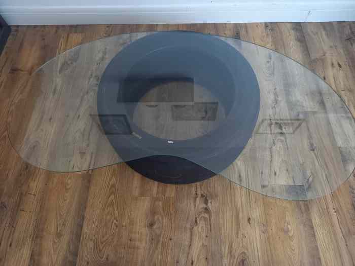 Table basse sur pneu slick 0