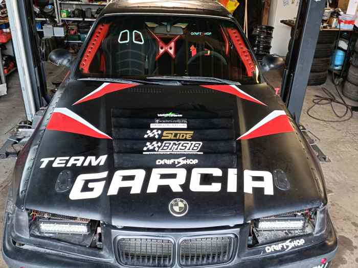 BMW E36 coupé V8 DRIFT FIA 1