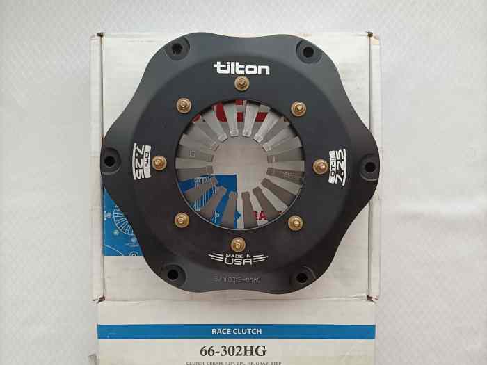 Mécanisme embrayage TILTON 184 mm bi-disques 0