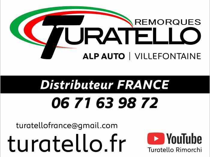 REMORQUE PORTE VOITURE FERME TURATELLO 4